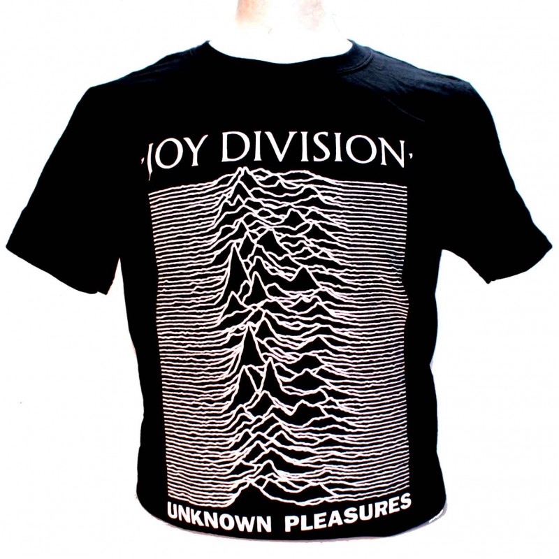 Joy Division Unknown Pleasures Square Punk Rock Goth Band Tshirt